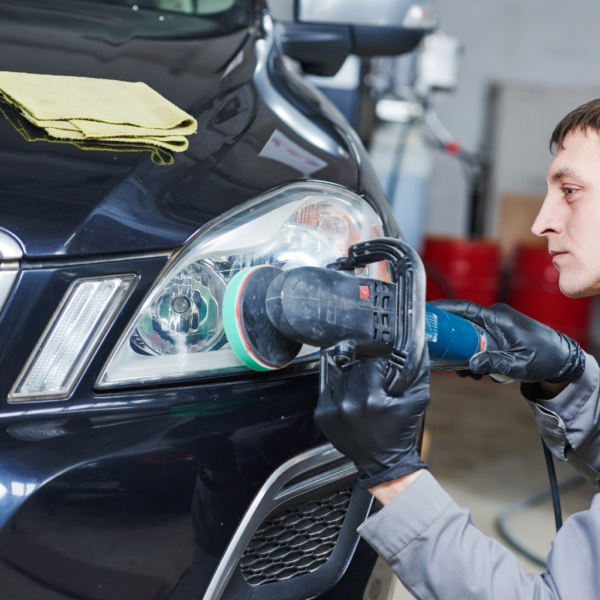 Headlight Restoration for SUV Car